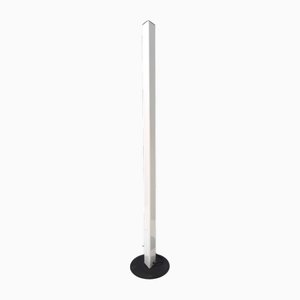 Postmodern Black and White Rio Floor Lamp by Rodolfo Bonetto for Luci, Italy, 1980s