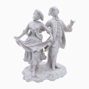 Porcelana Capodimonte rococó vintage de Ginori para Richard Ginori, Italia, años 60