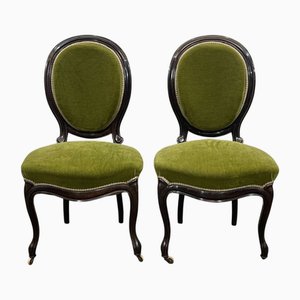 Set of 19th Century Napoleon III Chairs in Rosewood