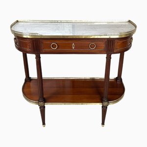 Louis XVI Mahogany Console Table, 1930s