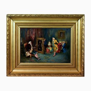 Cristobal Piza-Ensenyat, The Painter's Workshop, 1892, Oil on Panel