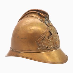 Französischer Feuerwehrhelm, frühes 20. Jh., Frankreich, 1890er