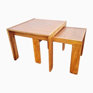 Italian Nesting Tables Model 777 by Afra & Tobia Scarpa for Cassina, Italy, 1965, Set of 2