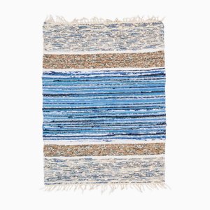 Skandinavischer handgewebter Rag Rug