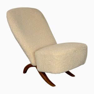 Moderner Mid-Century Bouclé Congo Sessel von Theo Ruth für Artifort, 1950er