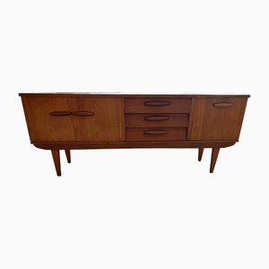 Goldenes Vintage Teak Sideboard von Jentique, 1960er