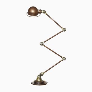 Vintage Articulated 4 Arm Floor Lamp from Jielde, 1950s