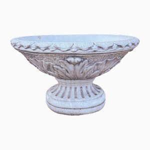 Large Marble Powder and Concrete Garden Pot Bowl