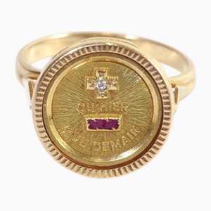 Vintage Augis Ring in Gold