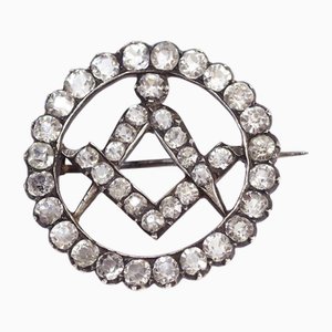 Antique Masonic Brooch