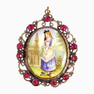 Victorian French Locket Pendant