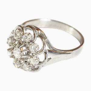 Diamant Blumenring