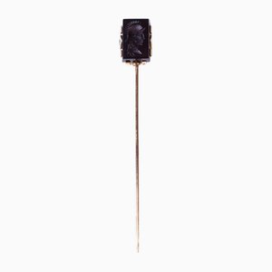 Intaglio Karneol Soldat Anstecknadel