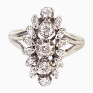 Navette Diamantring