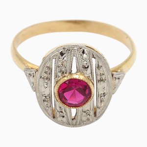 Ovaler Art Deco Ring
