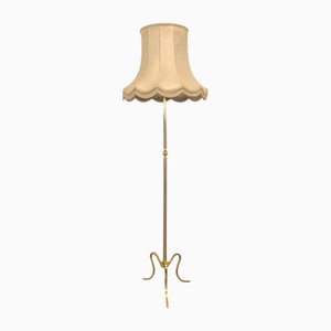 Gold Color Brass Floor Lamp