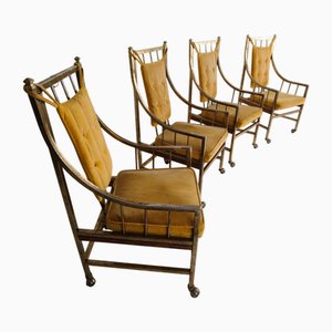 Mid-Century Esszimmer- und Sessel von Flanders Industries Inc, Fort Smith, Arkansas, 1948, 4er Set