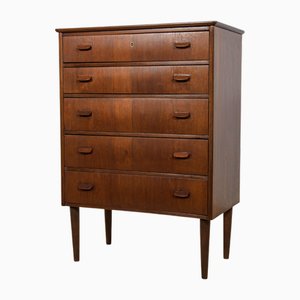 Mid-Century Teak Dresser, Denmark, 1960s