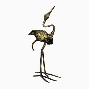 Salvino Marsura, Brutalistische Vogelskulptur, 1950er, Eisen