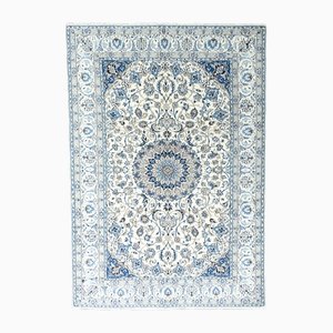 Hand-Knotted Oriental Rug with Silk