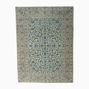 Hand-Knotted Oriental Rug in Pistachio Green