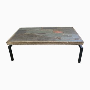 Brutalist Coffee Table by Paul Kingma, the Netherlands, 1968