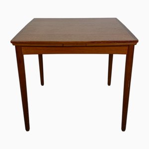 Mid-Century Danish Teak Extendable Dining Table by Poul Hundvad for Hundevad & Co., 1960s