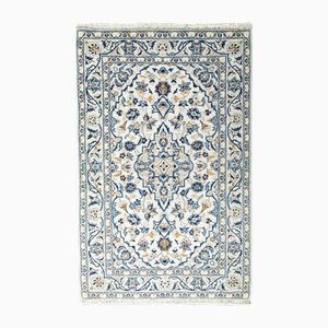 Hand-Knotted Oriental Rug in Beige