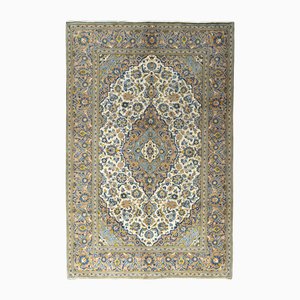 Hand-Knotted Oriental Rug in Cotton