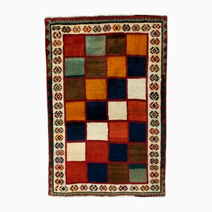 Hand-Knotted Gabbeh Rug in Wool