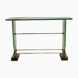 Glass Console attributed to Pietro Chiesa for Fontana Arte, 1930s