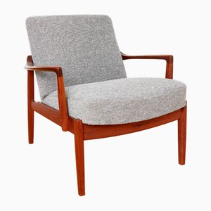 Easy Chair Fd125 by Tove & Edvard Kindt-Larsen for France & Son, 1960s