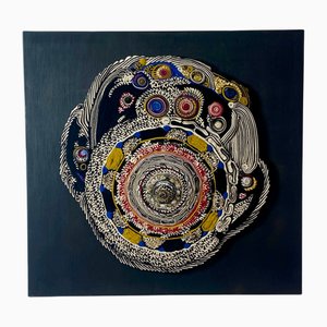 Composición, década de 2000, obra de arte textil