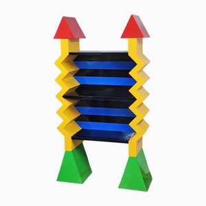 The Arrows Bookcase by Jakob Mizrahi
