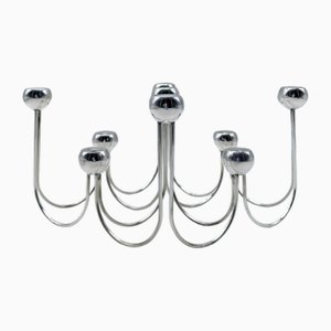 Chromed Candleholder by Sami Wiikkala for Aeritalia, Italy, 1970s
