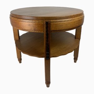 Art Deco Amsterdam School Occasional Side Table, 1920s