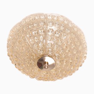Lámpara de techo vintage de cristal de Carl Fagerlund para Lyfa, años 60