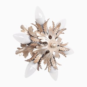 Vintage Florentine Wall Lamp from Banci Firenze, 1970s