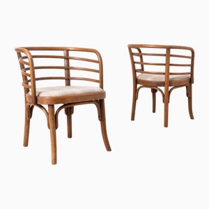 Modell B246 Sessel von Josef Frank für Thonet, 1930er, 2er Set