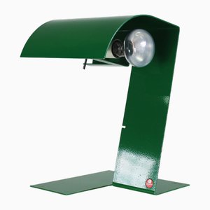 Blitz Table Lamp in Green Lacquered Metal from Stilnovo, 1970s
