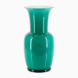 Vaso vintage in vetro opalino di Venini, 1989