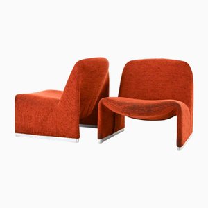 Set of Vintage Alky Chairs by Giancarlo Piretti for Anonyma Castelli, 1970s