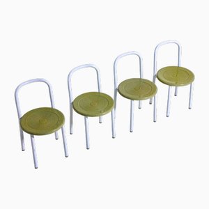 Vintage Playful Chairs, 1980s, Set of 4