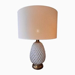 Pineapple Murano Glass Table Lamp, 1950s