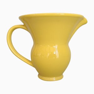 Jarra moderna de cerámica negra, 1950