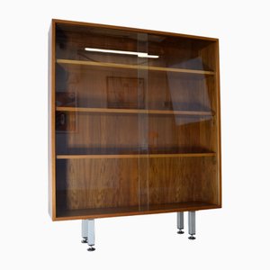 Vintage Bücherregal aus Nussholz, 1960er