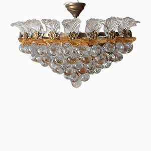 Large Chandelier in Murano Glass