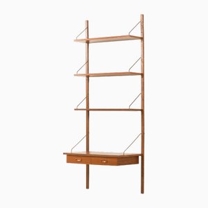 Console de Bureau en Teck, Danemark, 1960s