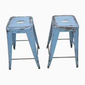 Set of Vintage Tolix Bar and Counter Stools by Xavier Pauchard for Tolix