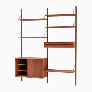 Two-Bay Wall Unit by P. Cadovius, 1960s